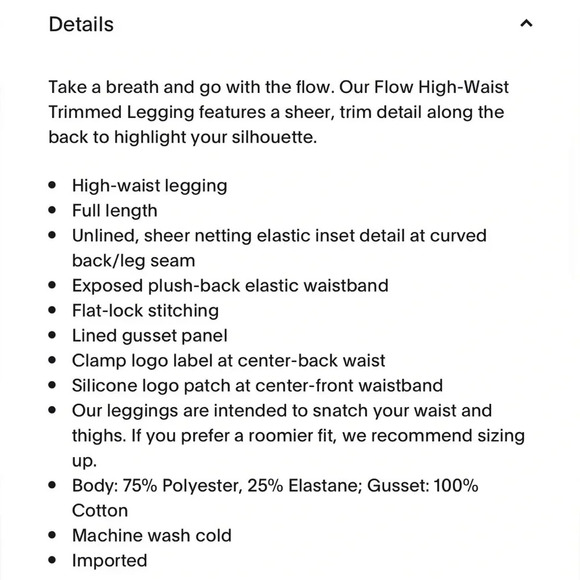 SAVAGE X FENTY Flow High-Waist Trimmed Legging Pink Palace Slowburn Lace Size M - Picture 6 of 12